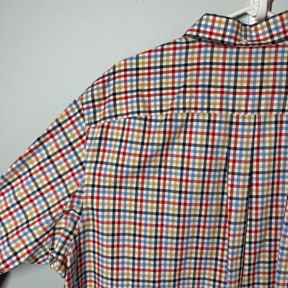 Duluth Trading Co. Long Sleeve Striped Button Front Shirt Mens XL Multicolor Cas - Picture 8 of 13